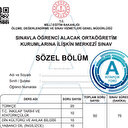 2023 LGS soruları ve cevap anahtarı kitapçıkları: Merkezi Sınav Soru Kitapçıkları Sayısal ve Sözel Cevapları