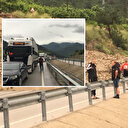 Amasya'da şiddetli yağış hayatı olumsuz etkiledi: Taşova yolu ulaşıma kapandı