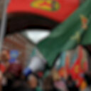 İsveç PKK'ya olan desteğinde ısrarcı: Stockholm'da PKK paçavraları asıldı
