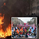 Fransa'da yeniden ülke genelinde protestolar başladı: 1 milyon kişi sokağa dökülebilir