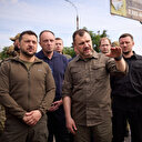 Zelenskiy sel bölgesi Herson'u ziyaret etti