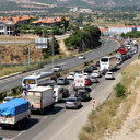 Araç kuyruğunun ucu sonu yok