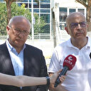 CHP heyeti PKK elebaşı Öcalan'a övgü dolu sözleri nedeniyle cezaevine giren Merdan Yanardağ'ı ziyaret etti