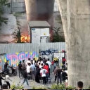 Haliç Köprüsü'nde korku dolu anlar: Trafo bomba gibi patladı