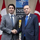 Cumhurbaşkanı Erdoğan Kanada Başbakanı Trudeau ile görüştü