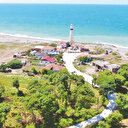 142 yıllık deniz fenerinin yolları yenilendi