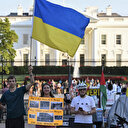 Washington'da Rusya-Ukrayna Savaşı protesto edildi