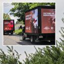 FETÖ elebaşının yaşadığı Pensilvanya'da araçlı ve uçaklı gösteriler düzenlendi