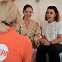 Türkiye: L'actrice américaine Ashley Judd visite les zones touchées par le tremblement de terre