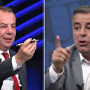 CHP'li Tanju Özcan ile Barış Yarkadaş arasında canlı yayında tansiyon yükseldi: Kılıçdaroğlu'nun kafasına kart attın