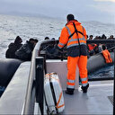 Ayvalık'ta 59 göçmen kurtarıldı 60 düzensiz göçmen yakalandı