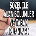 Sözel bölümler neler? YKS 2 yıllık ve 4 yıllık sözel (SÖZ) meslekleri