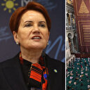 Akşener'in 'Erdoğan Ayasofya'yı açamaz' dediği görüntüler gündem oldu