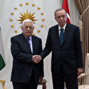 Cumhurbaşkanı Erdoğan Filistin Devlet Başkanı Mahmud Abbas ile baş başa görüştü