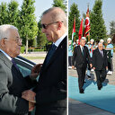 Filistin Devlet Başkanı Mahmud Abbas Ankara'da: Cumhurbaşkanı Erdoğan resmi törenle karşıladı