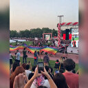 ODTÜ mezuniyet töreninde LGBT paçavrasıyla provokasyon yaptılar