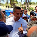 CHP Grup Başkanvekili Ali Mahir Başarır Akbelen'deki eylemcilerle tartıştı: Elini indir bana bağırma