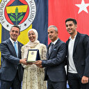 Ali Koç'tan İsmail Kartal'a plaket