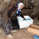 Binlerce yıllık oyma mağaralarda yiyecekler bozulmadan muhafaza ediliyor