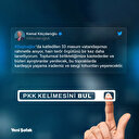 Kılıçdaroğlu yine 'PKK' demedi