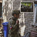Ukraynalı askerler savaş dışında hayatlarını cepheye yakın köylerde sürdürüyor