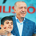 İlk ziyaret Bayburt'a: Sevdanız için teşekkür ediyorum