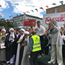 İsveç'te Kur'an-ı Kerim'e yönelik saldırı protesto edildi