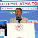 Bakan Özhaseki açıkladı: Bugün 9 bin 76 konutun temeli atıldı