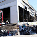 Altı saatte söndürülen yangında fabrika kullanılamaz hale geldi