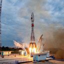 Décollage de la fusée emportant une sonde russe vers la Lune