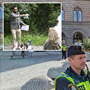 İsveç'te İran'ın Stockholm Büyükelçiliği önünde Kur'an-ı Kerim'e yönelik  saldırı
