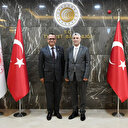 Bakan Bolat Türk Amerikan İşadamları Derneği Başkanı Sanlı'yı kabul etti