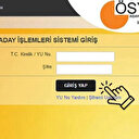 AİS ÖSYM Aday İşlemleri Sistemi