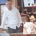 Bakan Şimşek AVM'de tek başına yemek yerken görüldü