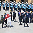 Cumhurbaşkanı Erdoğan ve YAŞ üyeleri Anıtkabir'de: Ordumuzun gücüne güç katacağız