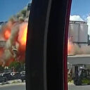 Derince Limanı'ndaki patlama anı kamerada