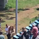 Kadıköy Moda'da tasmasız köpek dehşeti: Başka bir köpeği ısırıp sahibine saldırdı