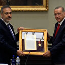 Erdoğan'dan Hakan Fidan'a 'Devlet Üstün Hizmet Madalyası'