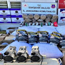 Eskişehir'e kaçakçılık operasyonu: Jandarma 1 milyon 200 bin TL’lik malzemeye el koydu
