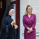 Estonya Başbakanı Kallas'tan I. Bartholomeos'un ziyaretinde 'Konstantinopolis' skandalı