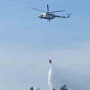 Tekirdağ’daki yangında hava desteği: Helikopter ile müdahale ediliyor
