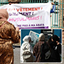 Avusturya'da Fransa'daki okullarda uygulanan abaya yasağına karşı gösteri düzenlendi