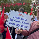 Aileler LGBT dayatmasına karşı Saraçhane'de: Neslimiz için elimizden geleni yapacağız