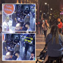 İstanbul’da akıl almaz olay kamerada: Para isteyen şahıs yemek yiyen müşterilere tiner attı