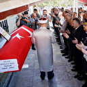 Düşen helikopterde hayatını kaybeden pilot Eskişehir'de son yolculuğuna uğurlandı