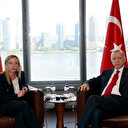 Le président Erdogan rencontre la Première ministre italienne à New York