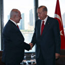 Cumhurbaşkanı Erdoğan Türkevi'nde İsrail Başbakanı Netanyahu'yu ağırladı