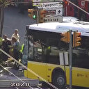 Beyoğlu'nda İETT otobüsü tramvaya çarptı: Olay yerine çok sayıda ekip sevk edildi