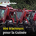 104 tracteurs pour la Guinée
