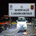Balıkesir'de 88 düzensiz göçmen ve 9 organizatör yakalandı